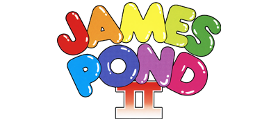 James Pond 2 Codename Robocod logo for Sega Mega Drive